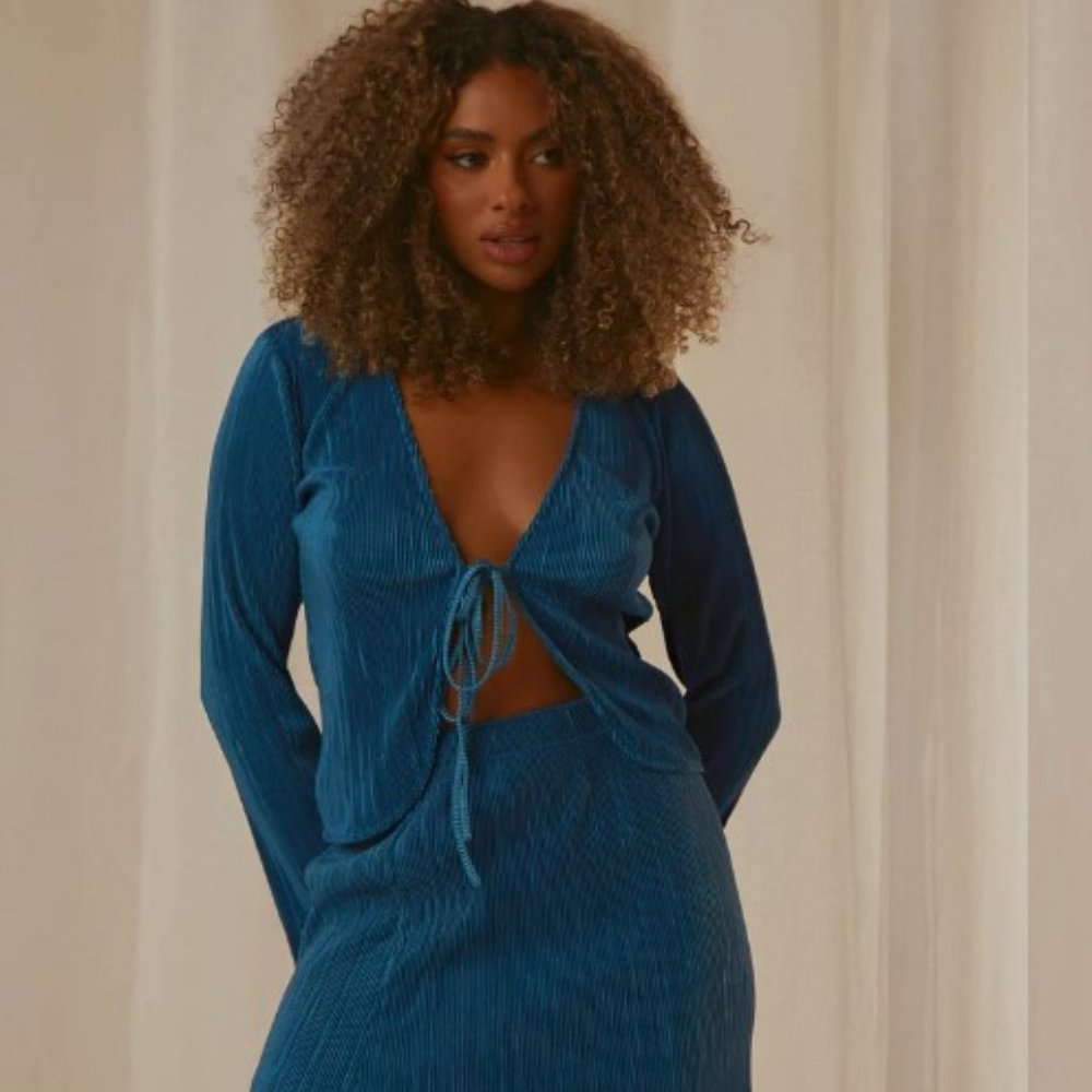 Peppermayo Barcelona Nights Tie Top - Coblat